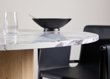Tekla Runda Matbord ⌀120 Light Grey