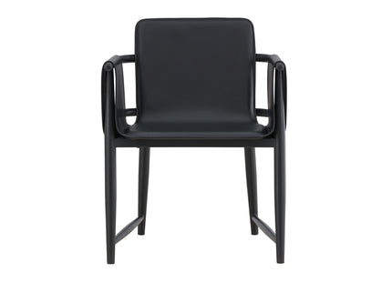 Vind Bjäre Matstolar 1-pack Svart