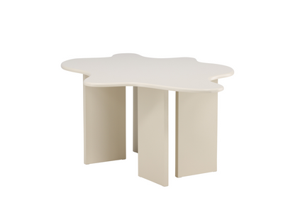 Vind Flower Ovalt Matbord 190 x 123 Beige