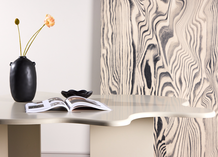 Vind Flower Ovalt Matbord 190 x 123 Beige