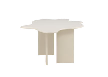 Vind Flower Ovalt Matbord 190 x 123 Beige