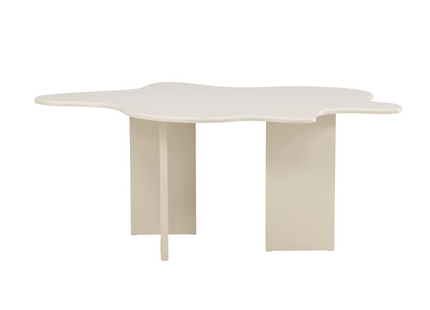 Vind Flower Ovalt Matbord 190 x 123 Beige