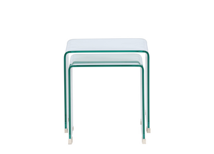 Venture Home Telemark Sidobord 42x42cm, 36x36cm Transparent