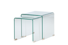 Venture Home Telemark Sidobord 42x42cm, 36x36cm Transparent