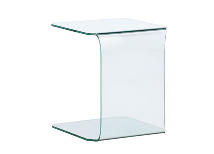Venture Home Telemark Sidobord 45 x 45 Transparent, 2-pack