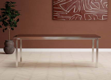 Venture Home Cilo Rektangulärt Matbord 210 x 95 Silver