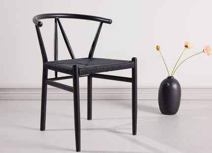 Venture Home Alfons Matstolar Svart