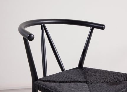 Venture Home Alfons Matstolar Svart