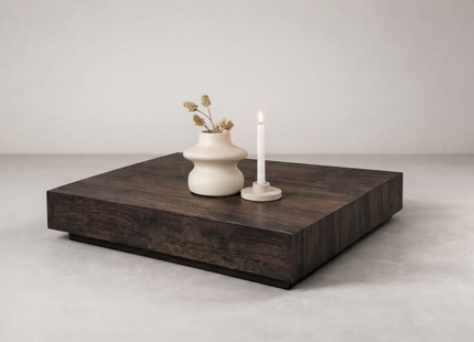 Venture Home York Soffbord 80 x 80 Mocka
