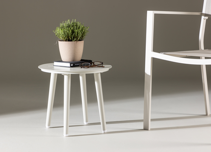 Venture Home Lina Sidobord Utomhus ⌀40 Beige