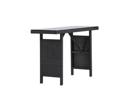 Venture Home Padova Sidobord Utomhus  120 x 40 Svart