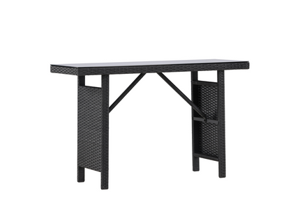 Venture Home Padova Sidobord Utomhus  120 x 40 Svart