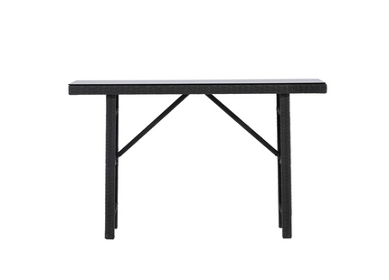 Venture Home Padova Sidobord Utomhus  120 x 40 Svart