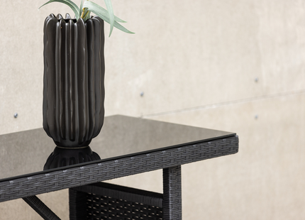 Venture Home Padova Sidobord Utomhus  120 x 40 Svart