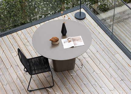 Venture Home Santa Fe Runt Matbord Utomhus ⌀120 Brun