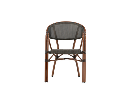 Venture Home Vila Caféstol Utomhus 2-pack Svart