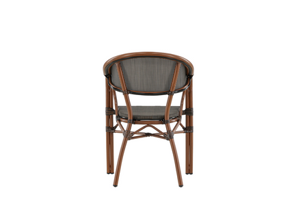 Venture Home Vila Caféstol Utomhus 2-pack Svart