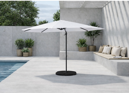 Venture Home Leeds Parasoll ⌀300 Vit
