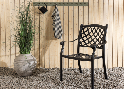 Venture Home Òbidos Caféstol Utomhus 4-pack Svart