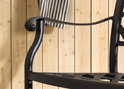 Venture Home Òbidos Caféstol Utomhus 4-pack Svart