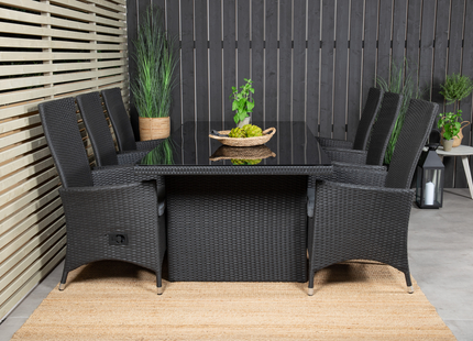 Venture Home Padova Reclinerstol 2-pack Svart