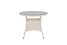 Venture Home Volta Runt Matbord Utomhus ⌀90 Vit