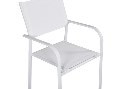 Venture Home Santorini Matstol Utomhus 2-pack Vit