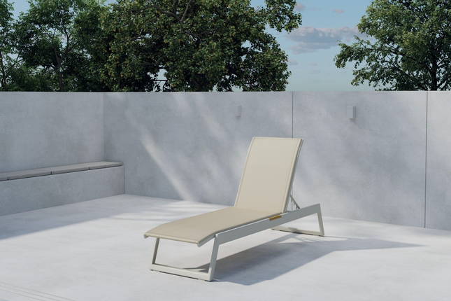 Venture Home Redang Solstol Beige, 2-pack