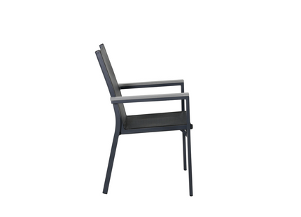 Venture Home Parma Matstol Utomhus 2-pack Svart