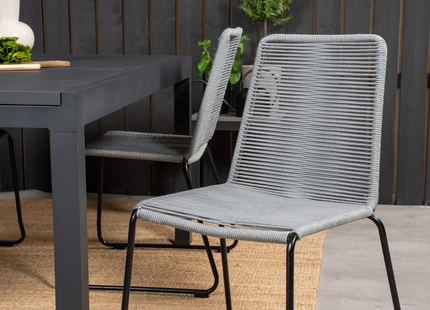 Venture Home Lindos Matstol Utomhus 2-pack Grå