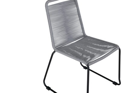 Venture Home Lindos Matstol Utomhus 2-pack Grå
