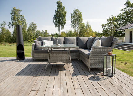 Venture Home Bastian Eldstad ⌀33 Svart