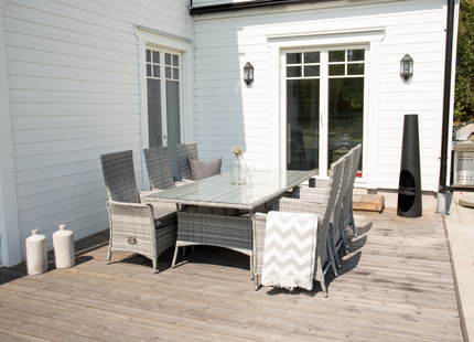 Venture Home Bastian Eldstad ⌀33 Svart