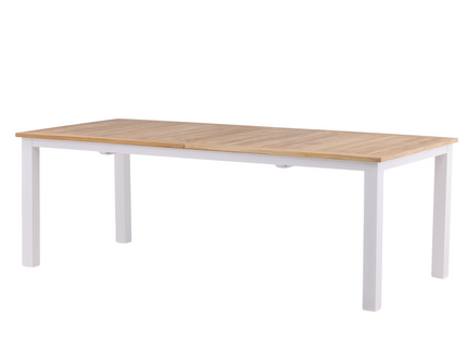 Venture Home Panama Rektangulärt Matbord Utomhus 224 x 100 Vit