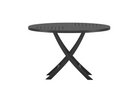 Venture Home Kenya Runt Matbord Utomhus ⌀120 Svart