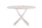 Venture Home Kenya Runt Matbord Utomhus ⌀120 Vitputsad