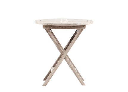 Venture Home Kenya Cafebord Utomhus ⌀70 Vitputsad