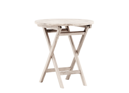 Venture Home Kenya Cafebord Utomhus ⌀70 Vitputsad