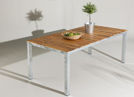 Venture Home Zenia Rektangulärt Matbord Utomhus 200 x 100 Natur