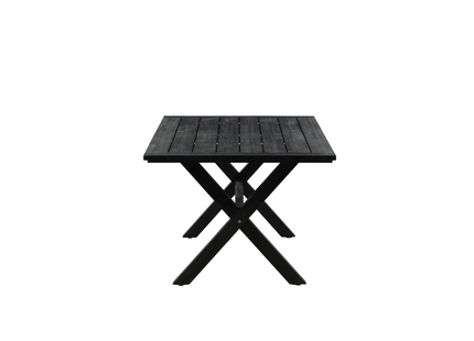 Venture Home Rives Rektangulärt Matbord Utomhus 200 x 100 Svart