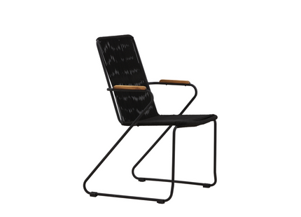 Venture Home Bois Matstol Utomhus 2-pack Svart