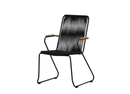 Venture Home Bois Matstol Utomhus 2-pack Svart