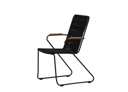 Venture Home Bois Matstol Utomhus 2-pack Svart