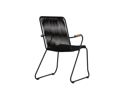 Venture Home Bois Matstol Utomhus 2-pack Svart
