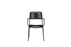 Venture Home Lindos Matstol Utomhus 2-pack Svart