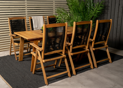Venture Home Peter Positionsstol 2-pack Natur