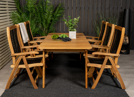 Venture Home Peter Positionsstol 2-pack Natur