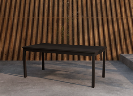 Venture Home Kenya Rektangulärt Utomhus Matbord 180 x 90 Svart