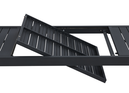 Venture Home Capo Rektangulärt Matbord Utomhus 160/240 x 100 Svart