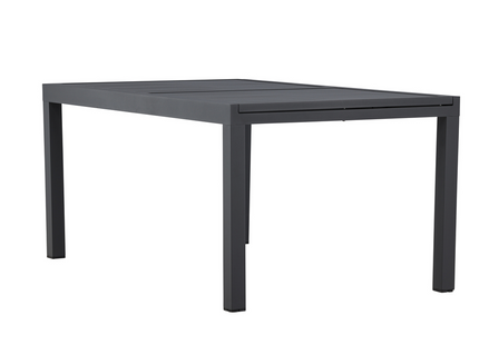 Venture Home Capo Rektangulärt Matbord Utomhus 160/240 x 100 Svart